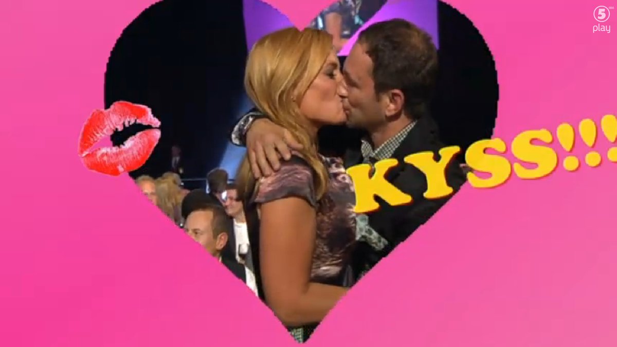 Även Gry och Paolo fick dela en kyss. 